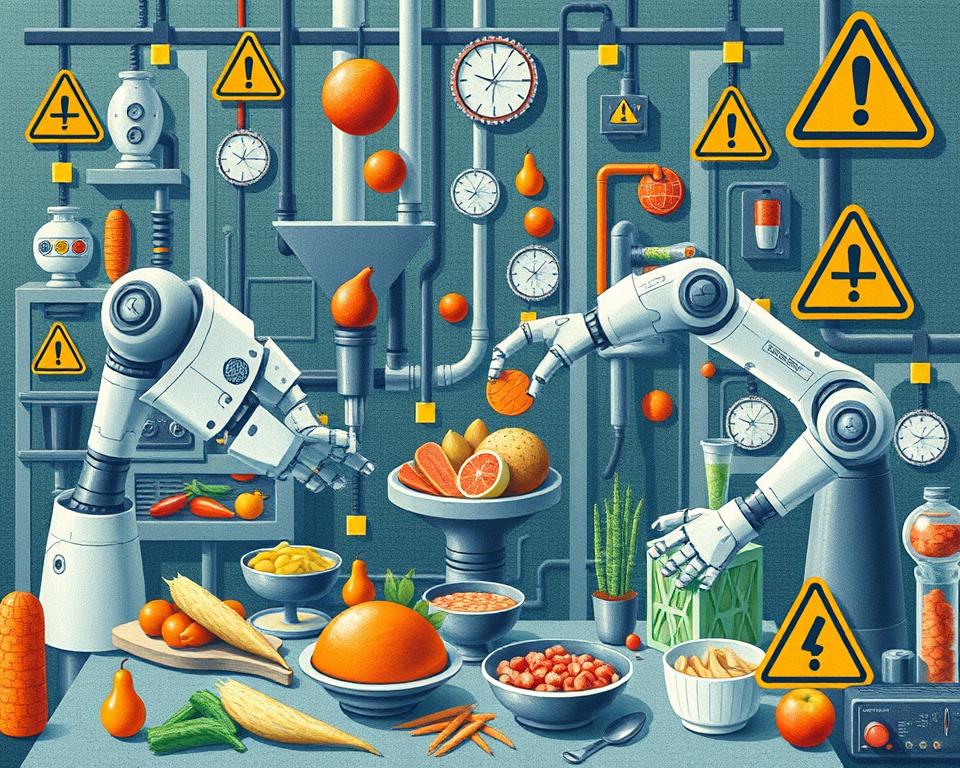 Herausforderungen und Grenzen der AI in der Lebensmittelverarbeitung