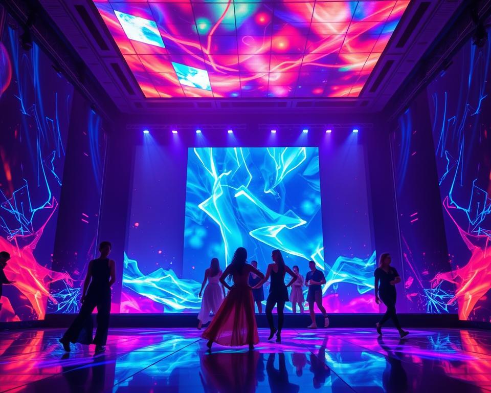 Zukunft künstlerische Darbietungen - Lichttechnologie und kreative Ausdrucksformen