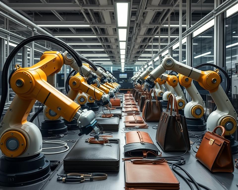 Automatisierung in der Herstellung von Luxusartikeln