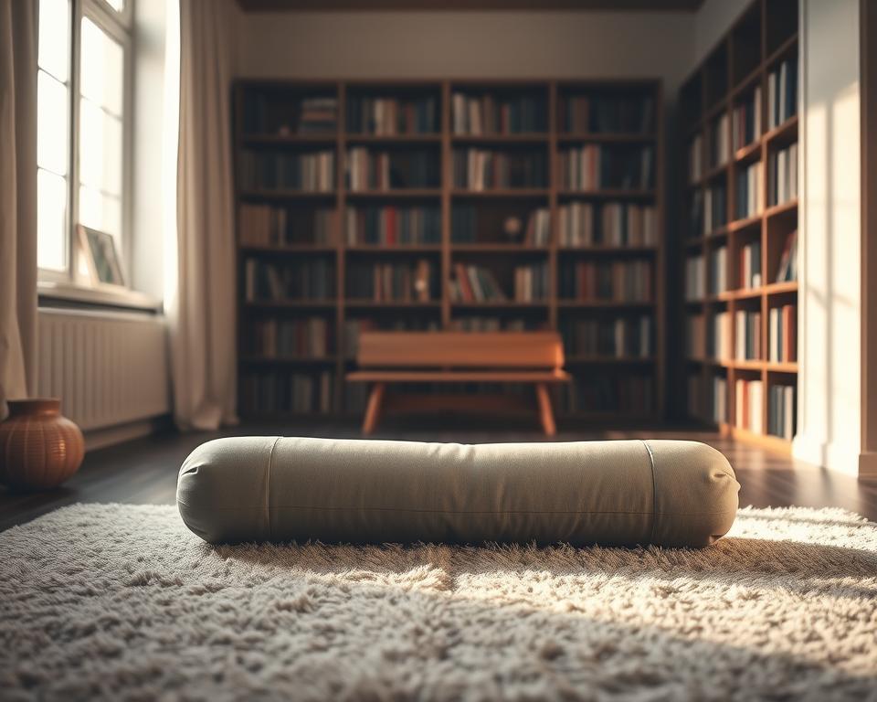 Bolster Vorteile für Meditation und Körperhaltung