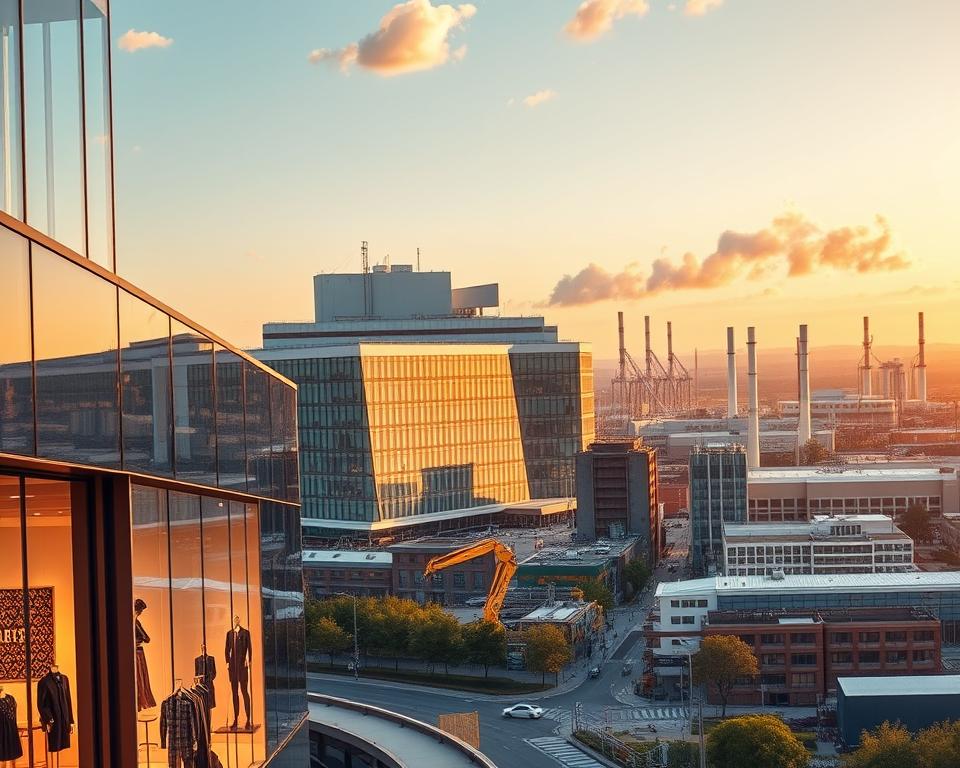 Branchenlösungen im Einzelhandel, Gesundheitswesen und Fertigung