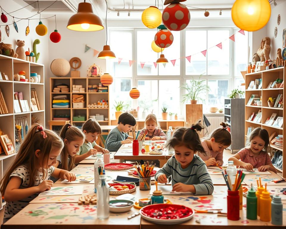 Düsseldorf feiert kreativ: Kindergeburtstag mit Werkstatt!