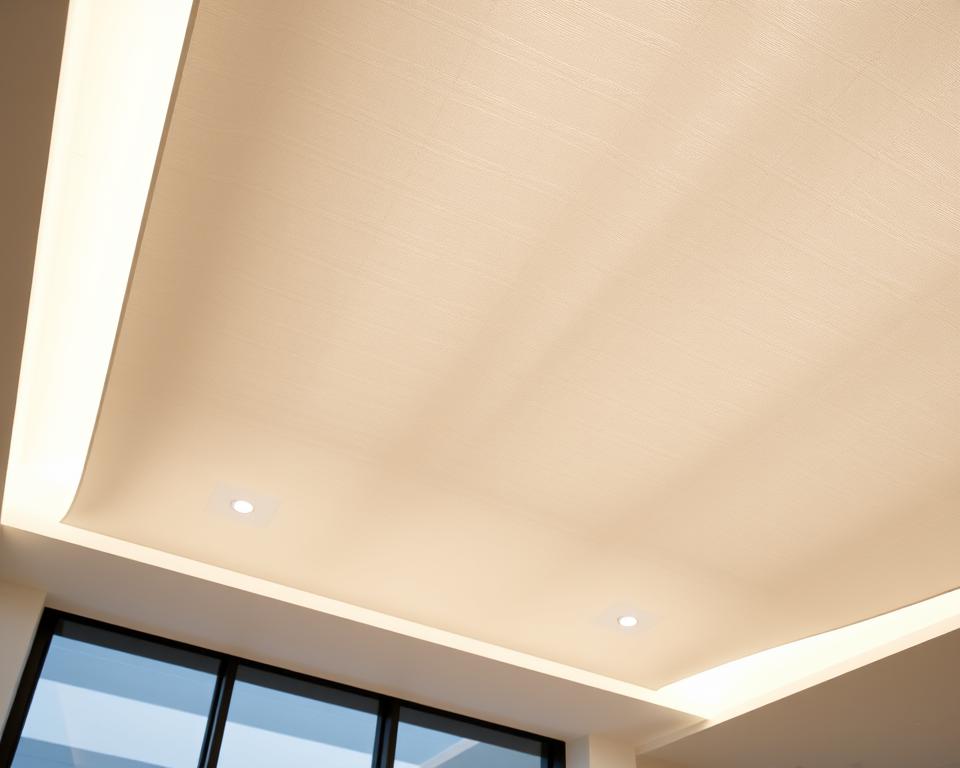 Gewebespanndecken und Lichtintegration