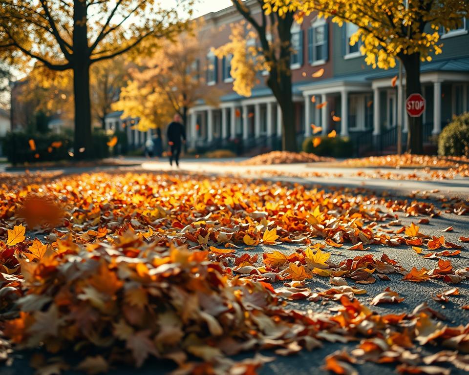 Herbstlaub entsorgen