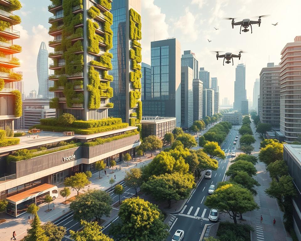 Kann Technologie Städte grüner und smarter gestalten? Kann Technologie Städte grüner und smarter gestalten?