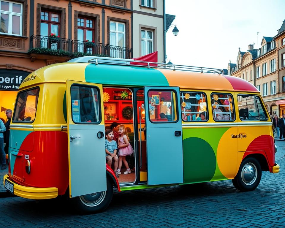 Kindergeburtstag Köln: Spaß & Handwerk mit dem Basti-Bus!