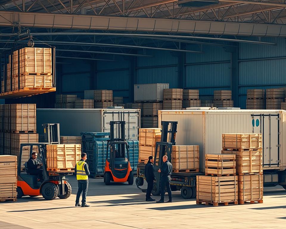 Logistische Partner für den Treppenversand