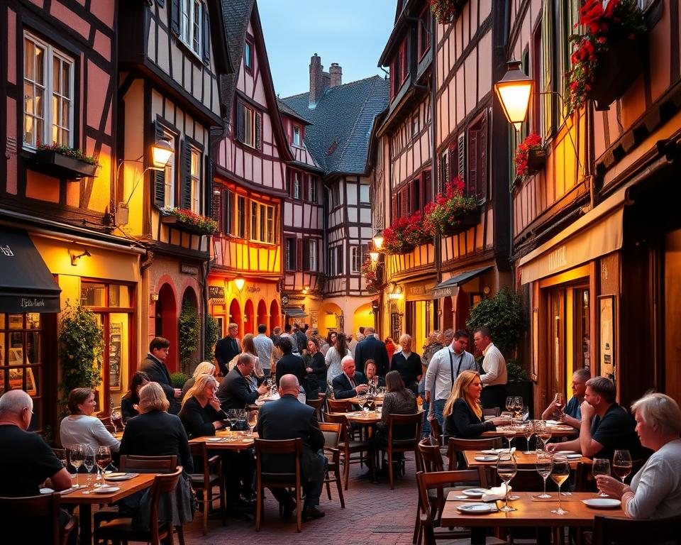 Wein und Gastronomie in der Drosselgasse