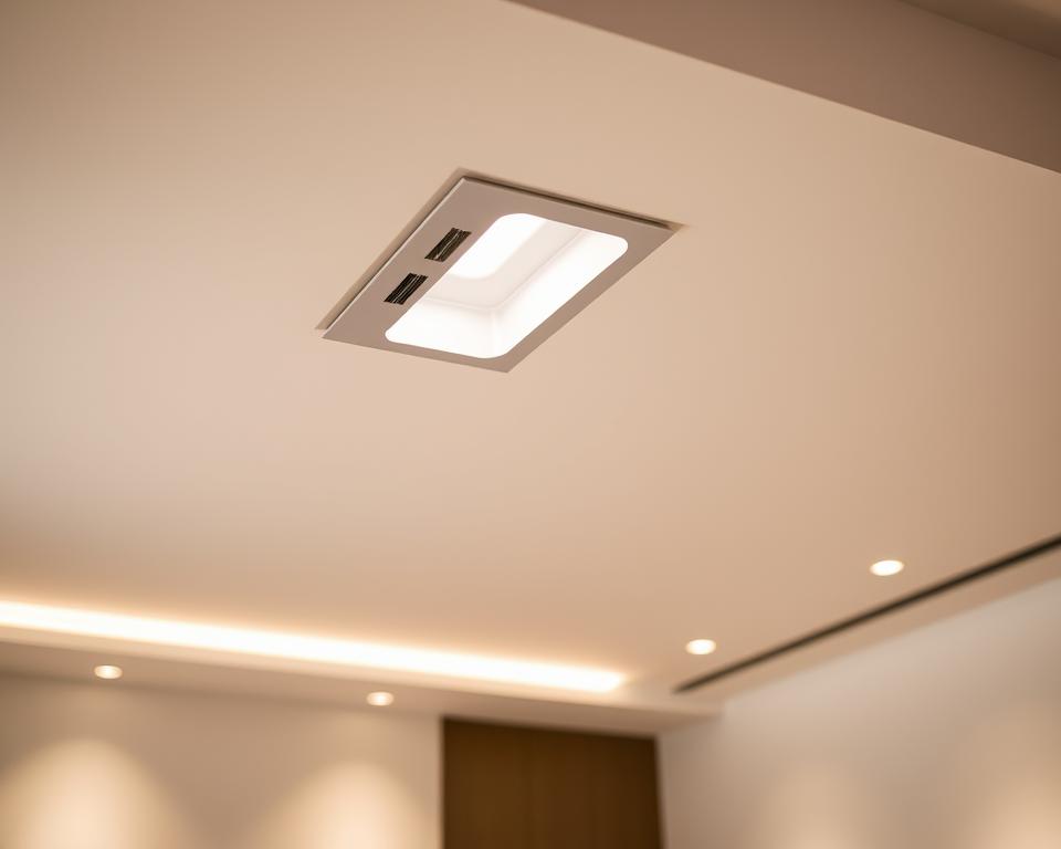 Welche Lichtsysteme passen zu einer Spanndecke?