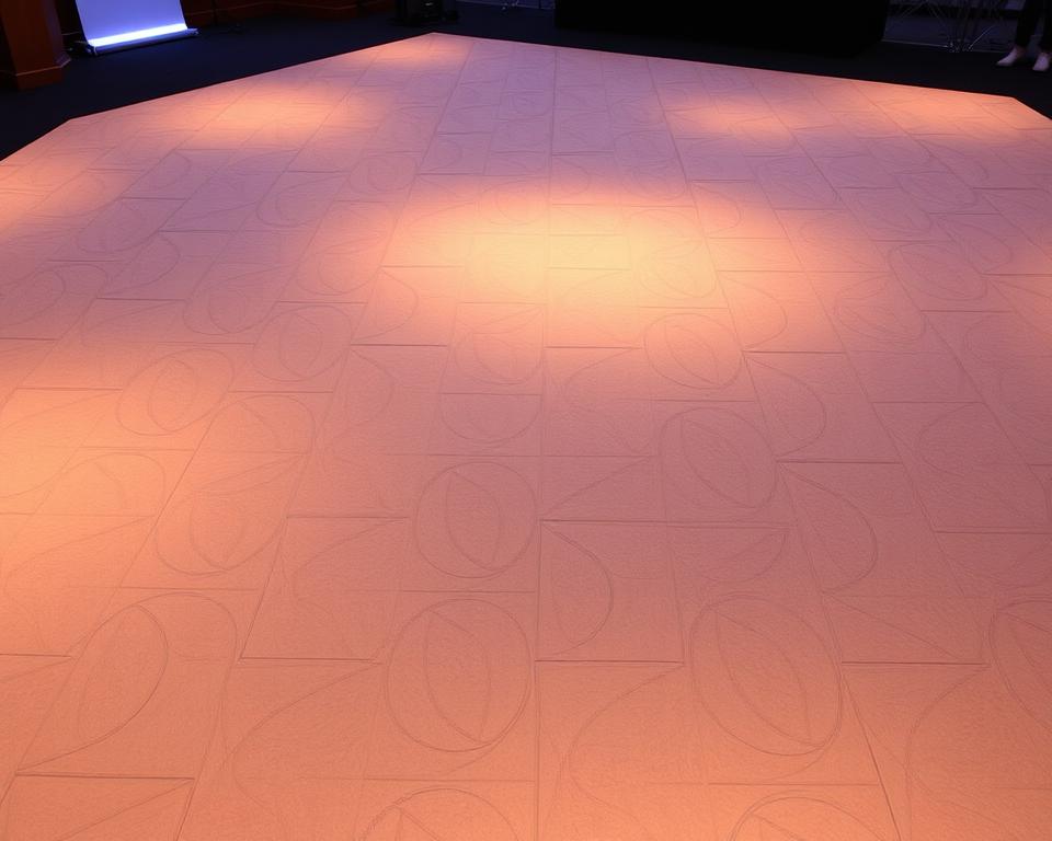 individuelle Gestaltung von Event-Boden