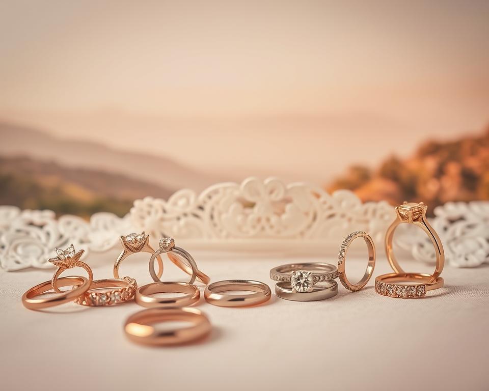 persönlicher Stil Verlobungsringe Auswahl