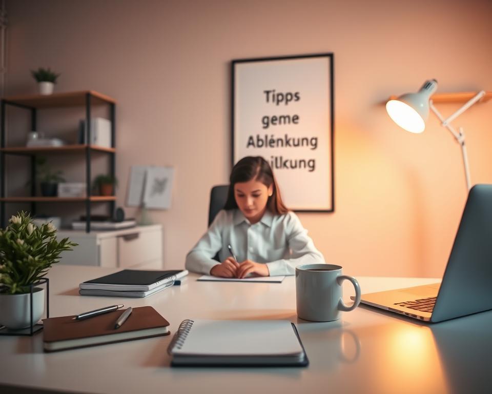 Tipps gegen Ablenkung