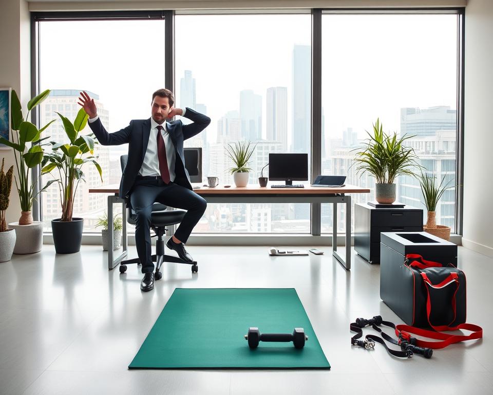 Wie bleibt man bei Büroarbeit körperlich fit?