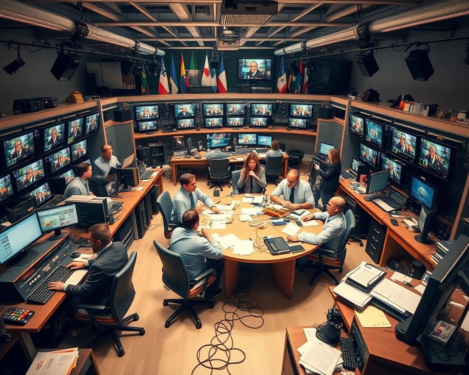 Wie sieht der Alltag in einer Fernsehredaktion aus?