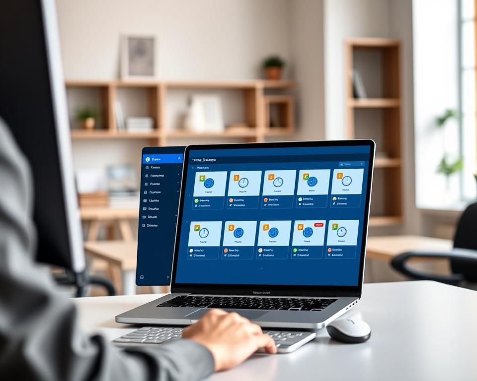 Zeiterfassungssystem wählen