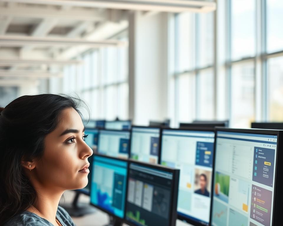 Einfluss Bildschirmqualität auf das Arbeitsumfeld