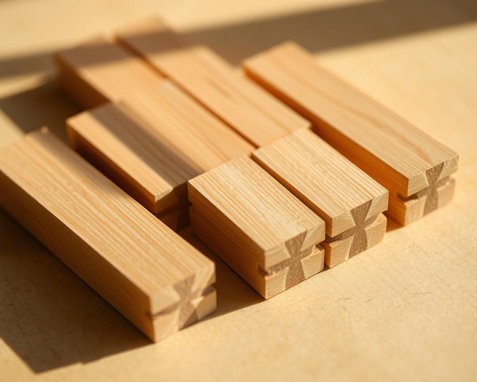 Holz Verglasungsklötze