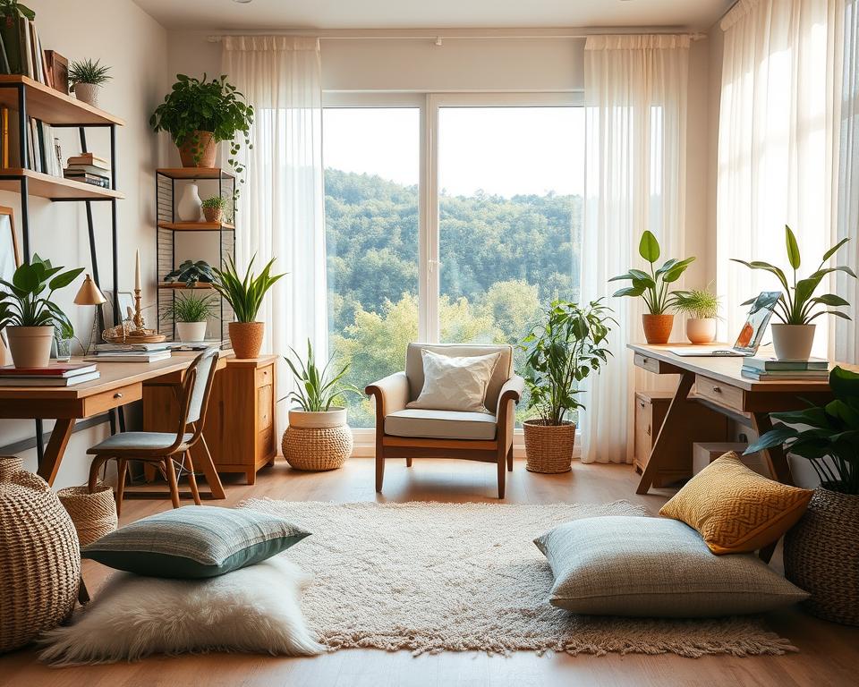 Ruhe im Arbeitsraum schaffen