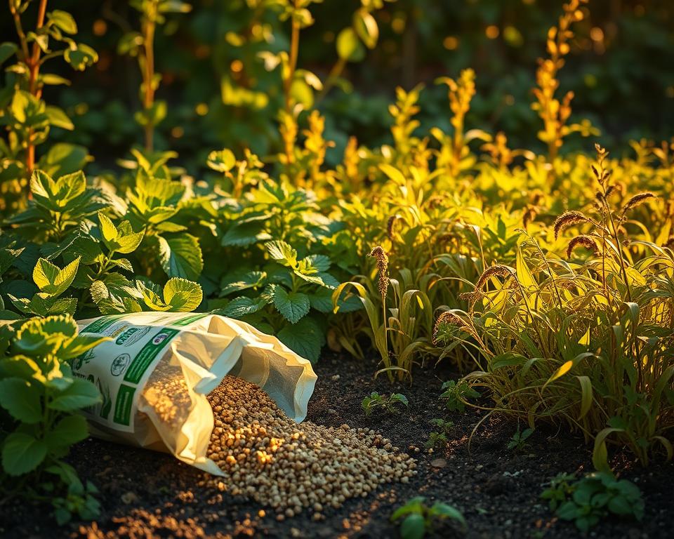 Warum verhindert Dünger das Unkrautwachstum?