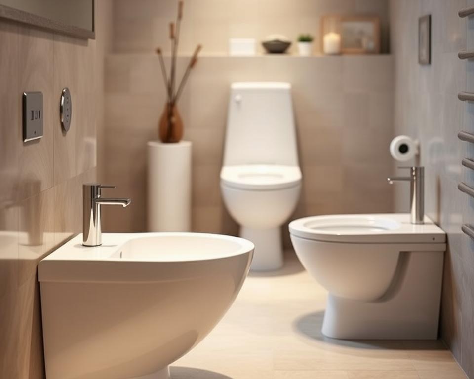 Welche Unterschiede gibt es bei Bidet Toiletten?