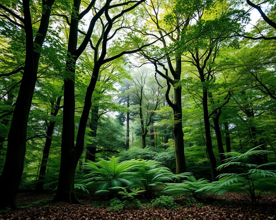 Bäume für schattige Standorte