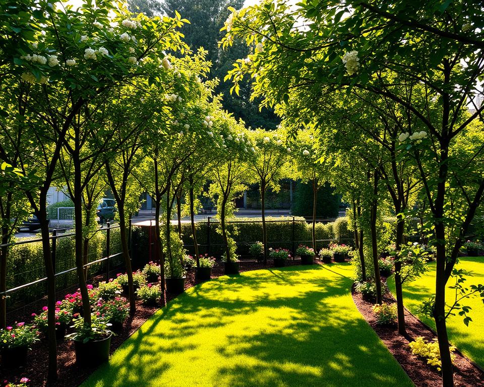 Sind Spalierbäume auch für kleine Gärten geeignet?