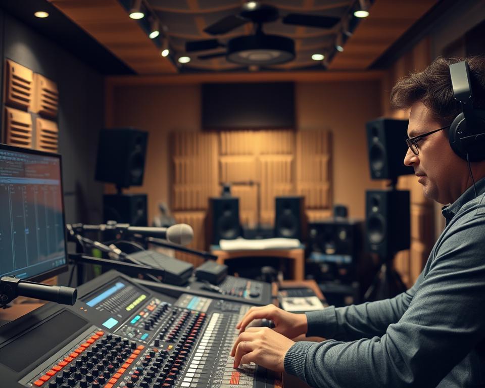 Wie arbeitet ein Toningenieur beim Fernsehen?