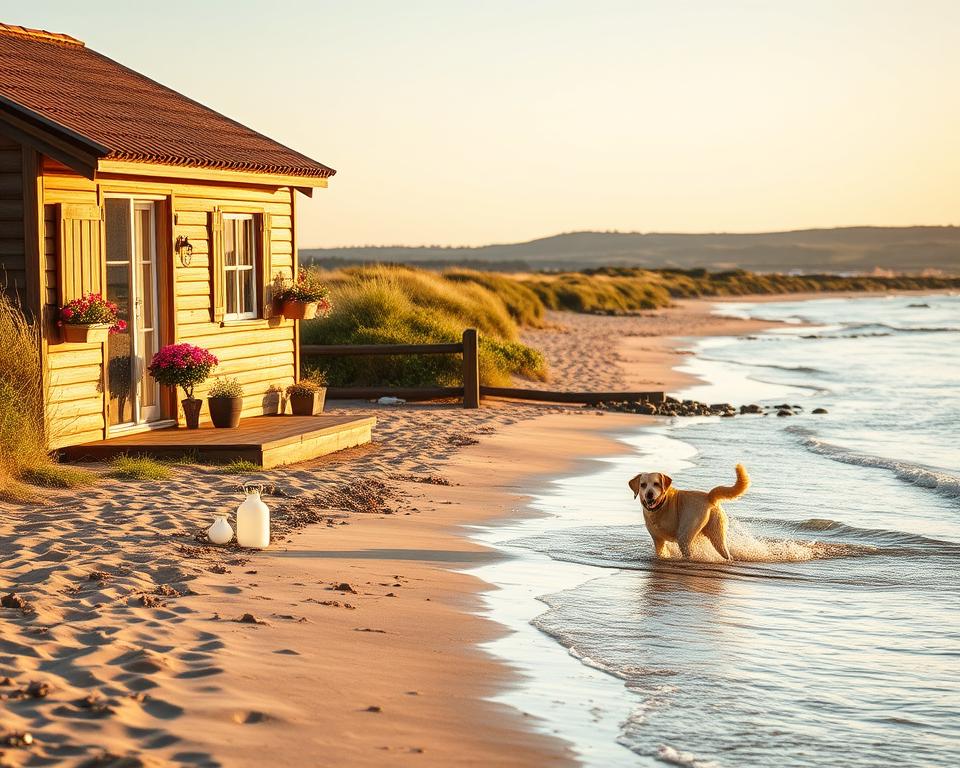 Wie findest du ein Ferienhaus am Meer mit Hund?