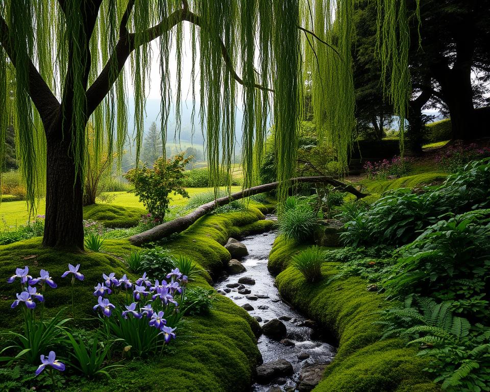 optimale Bepflanzung feuchter Gärten