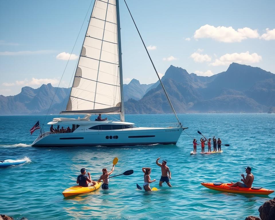 Aktivitäten Segelurlaub