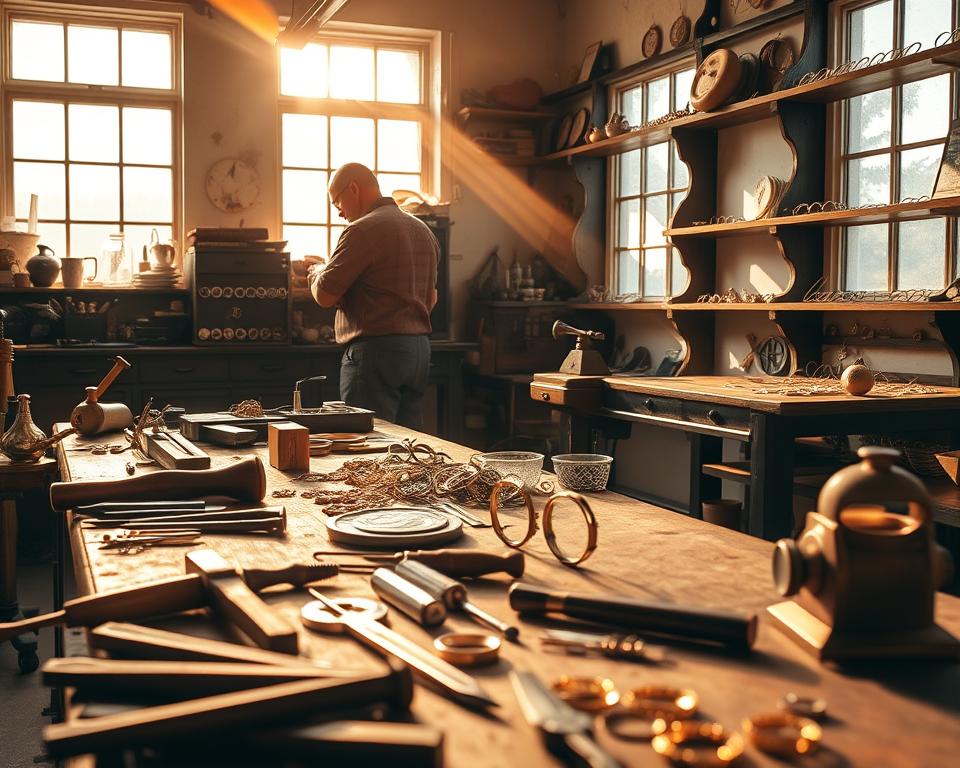 Einblick in den Alltag eines Goldschmieds