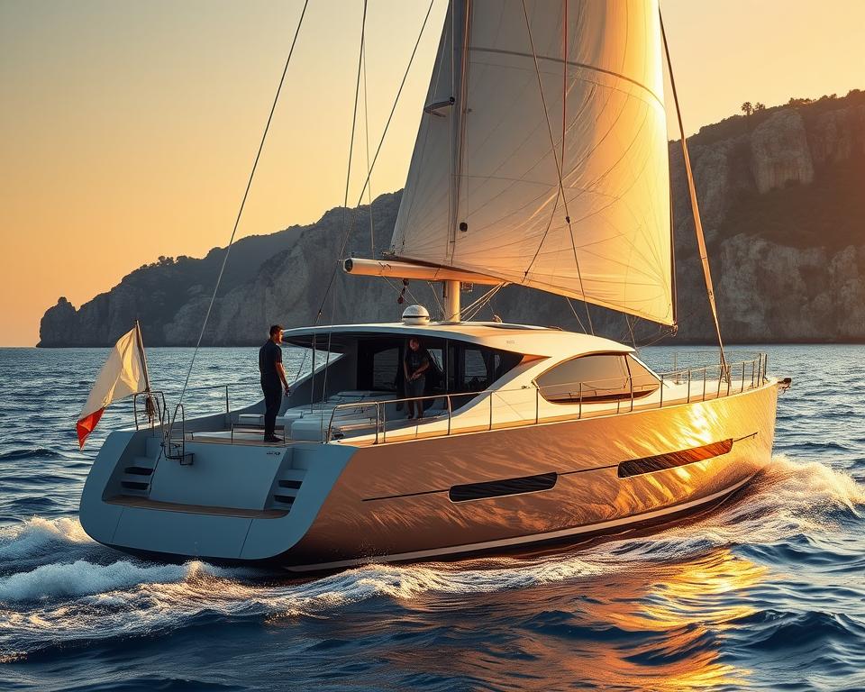 Gibt es Motorsegler mit Crew-Service?