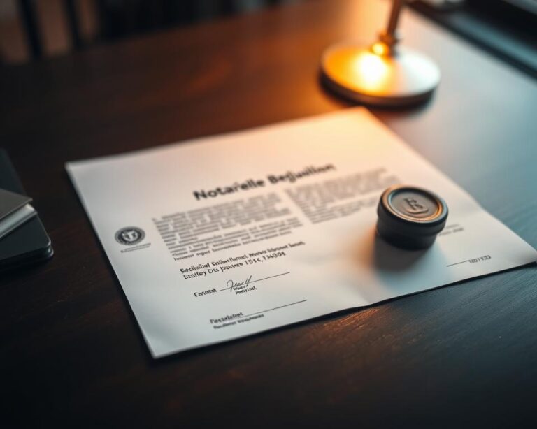 Notarielle Beglaubigung – wann ist sie nötig?