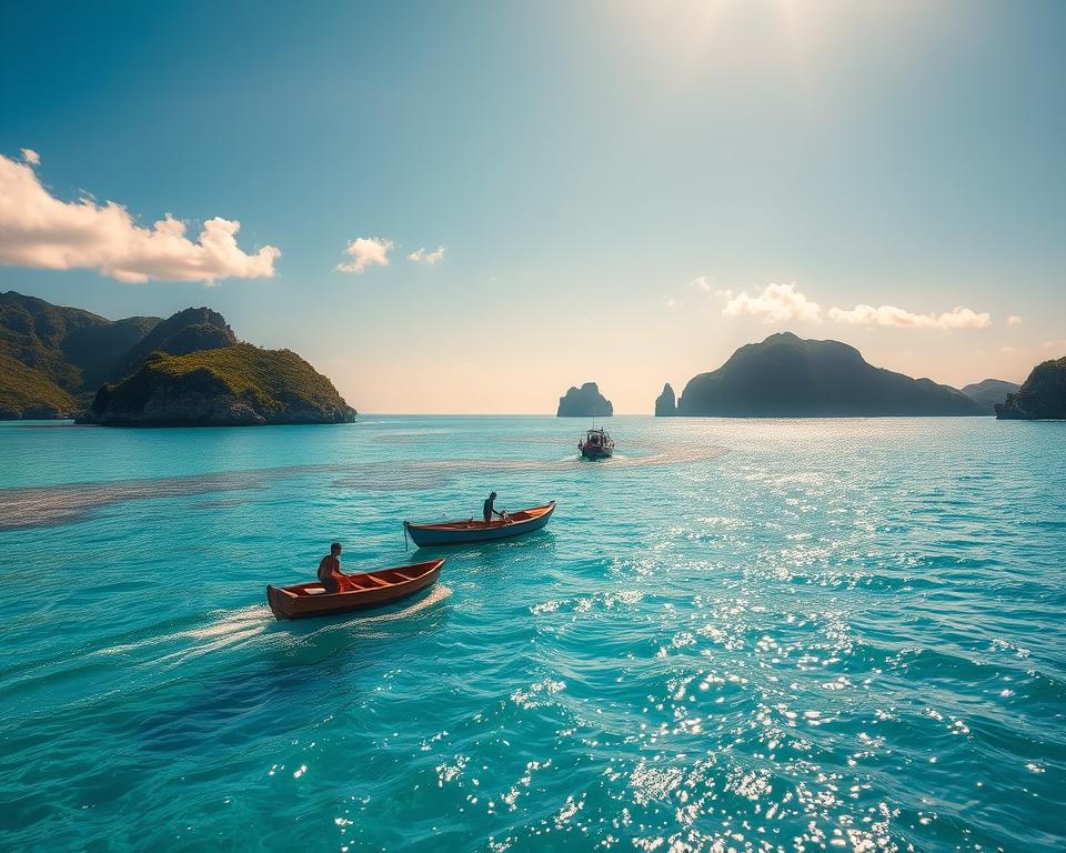 Wie reist man mit dem Boot auf Inselhopping-Tour?