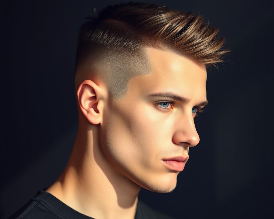 Buzz Cut mit Übergang Buzz Cut mit Übergang