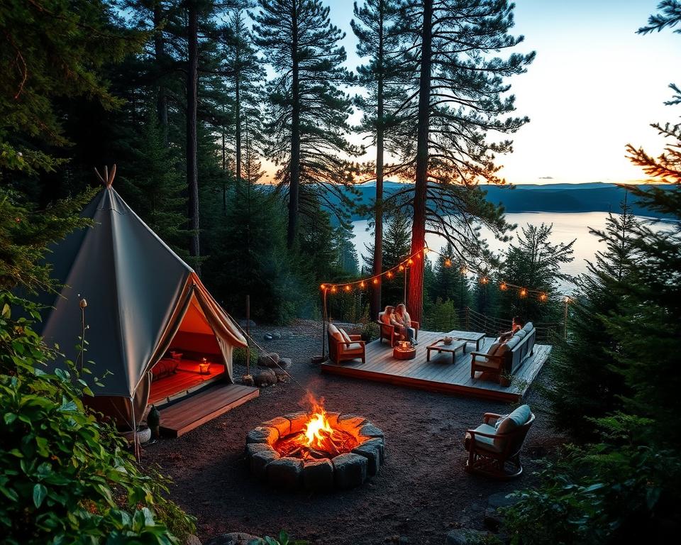 Camping und Glamping für Naturfreunde