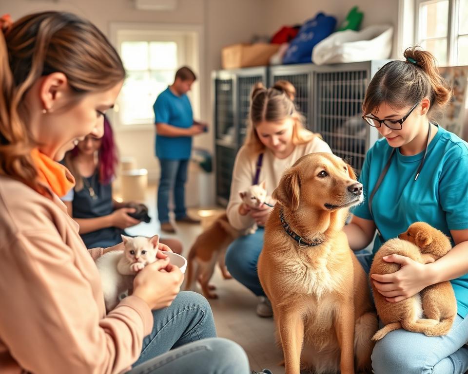 Ehrenamtliche Tierschutzarbeit