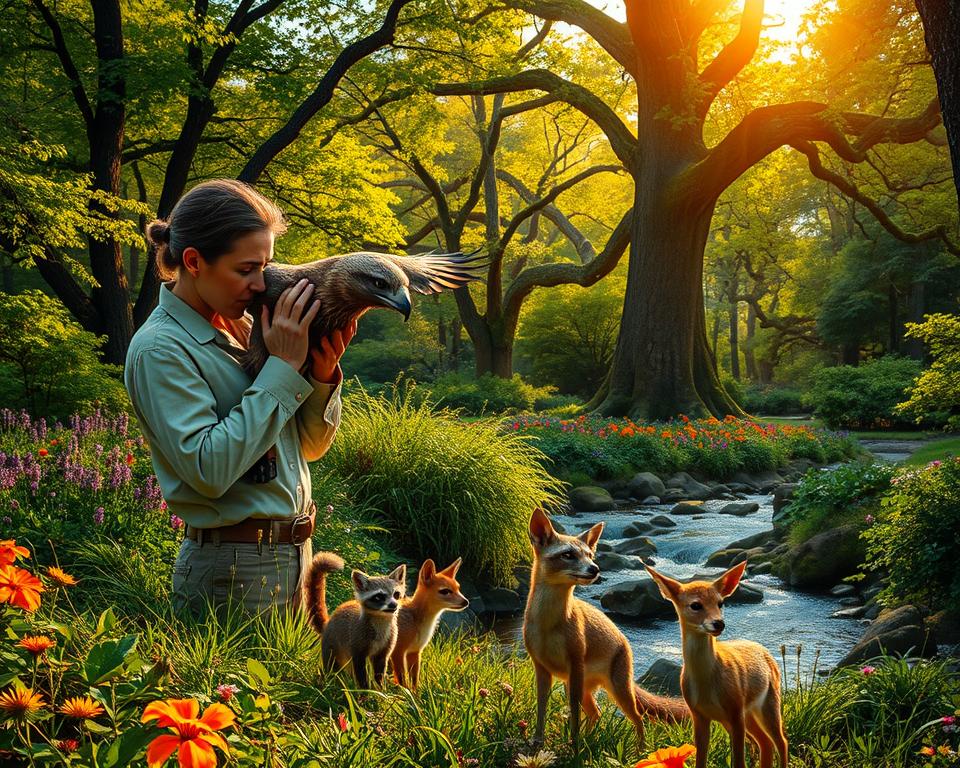Erlebnisse in der Wildtierpflege