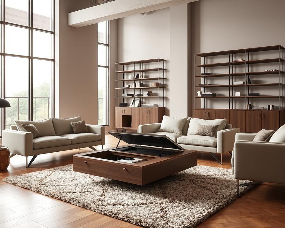 Praktische Möbel für multifunktionale Räume