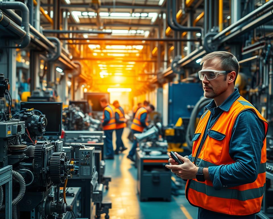 Wartung und Service für Maschinen und Anlagen