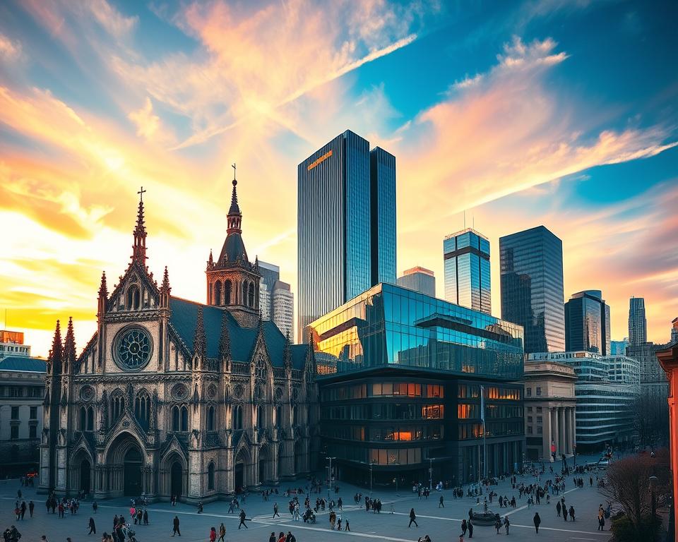 Was ist der Einfluss von Architektur auf Kunst