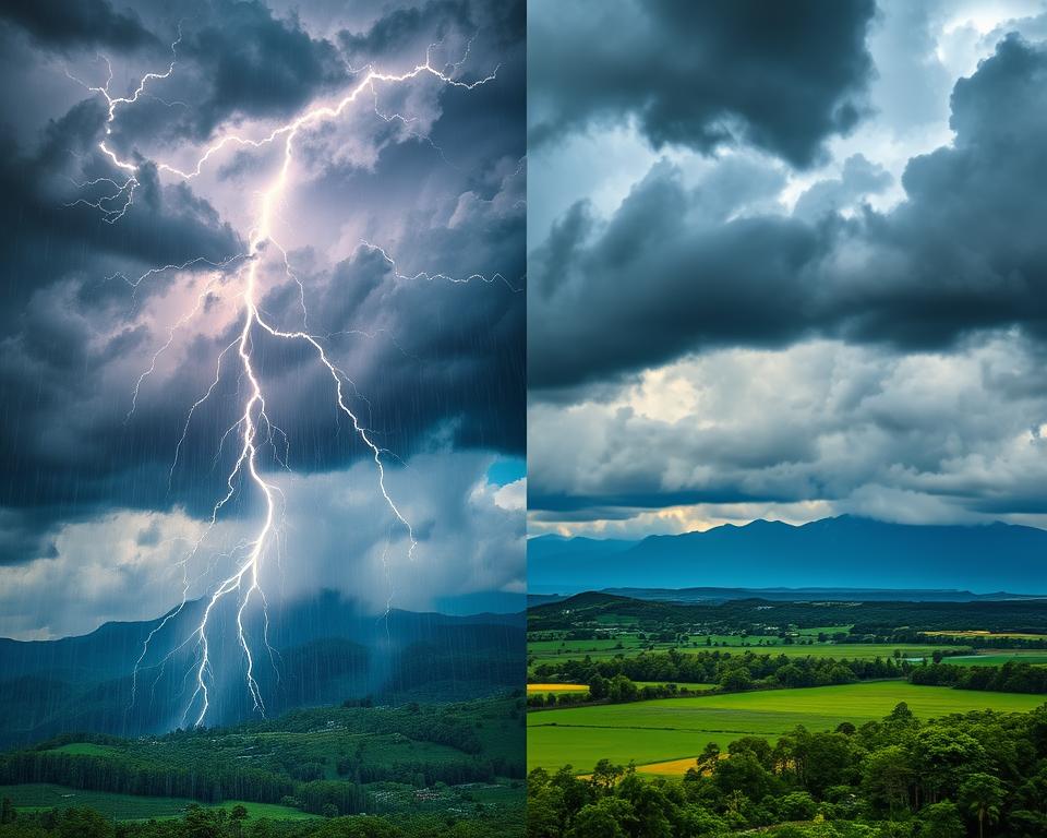 Was ist der Unterschied zwischen Wetter und Klima