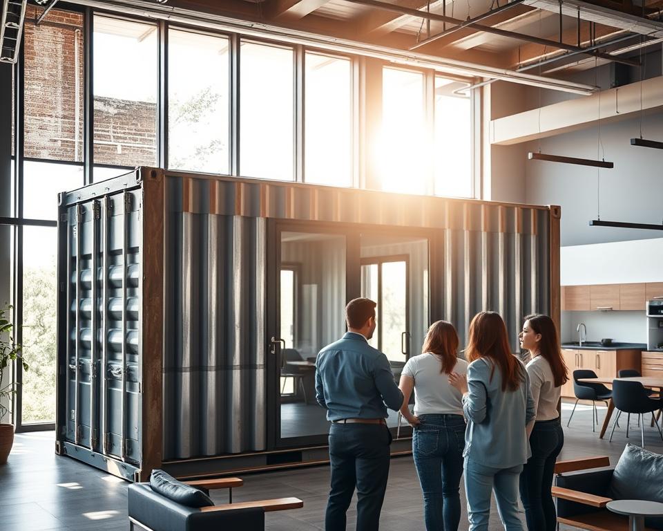 Welche Branchen nutzen einen Container für Büro am meisten?