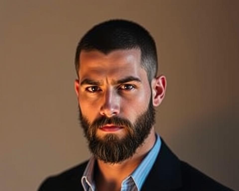 Wie kombinierst du den Buzz Cut mit Bartstilen?