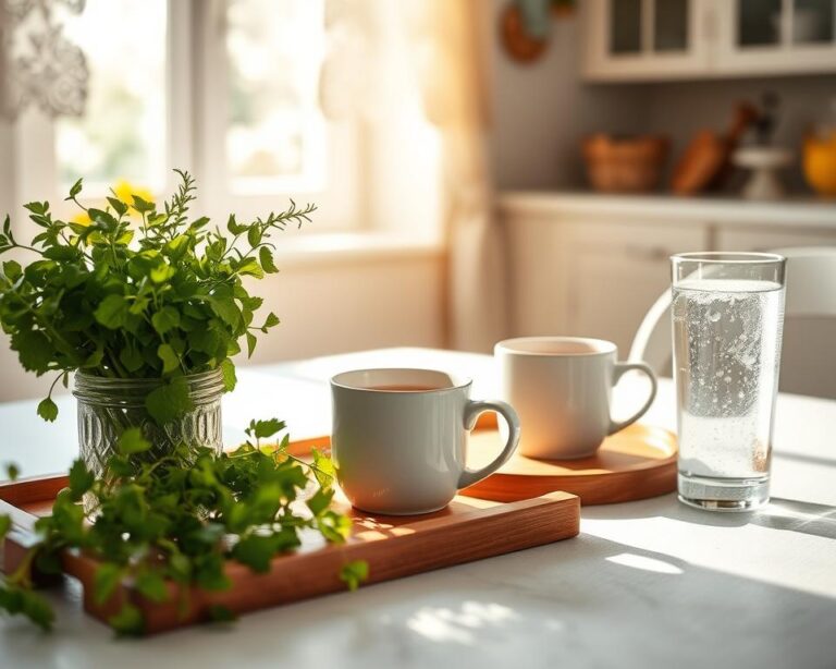 Gesund trinken: Wasser und Kräutertee statt Softdrinks