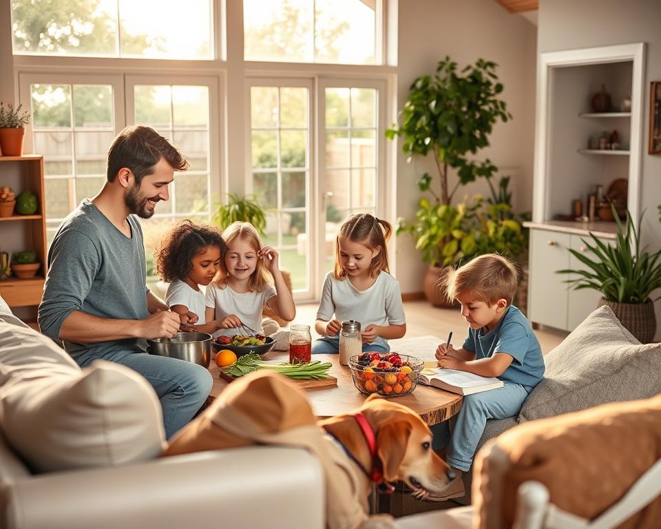 Gesunde Lebensgewohnheiten für die ganze Familie