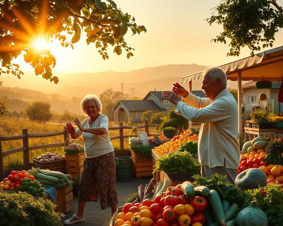Gesundes Altern durch Bewegung und Ernährung