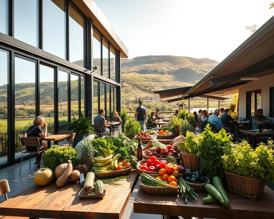 Gibt es in Kalifornien gute Bio-Restaurants?