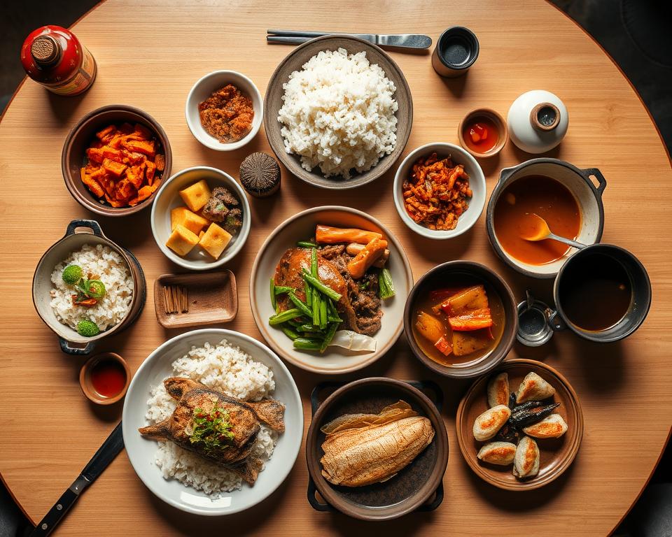 Was essen Koreaner typischerweise zum Mittag?