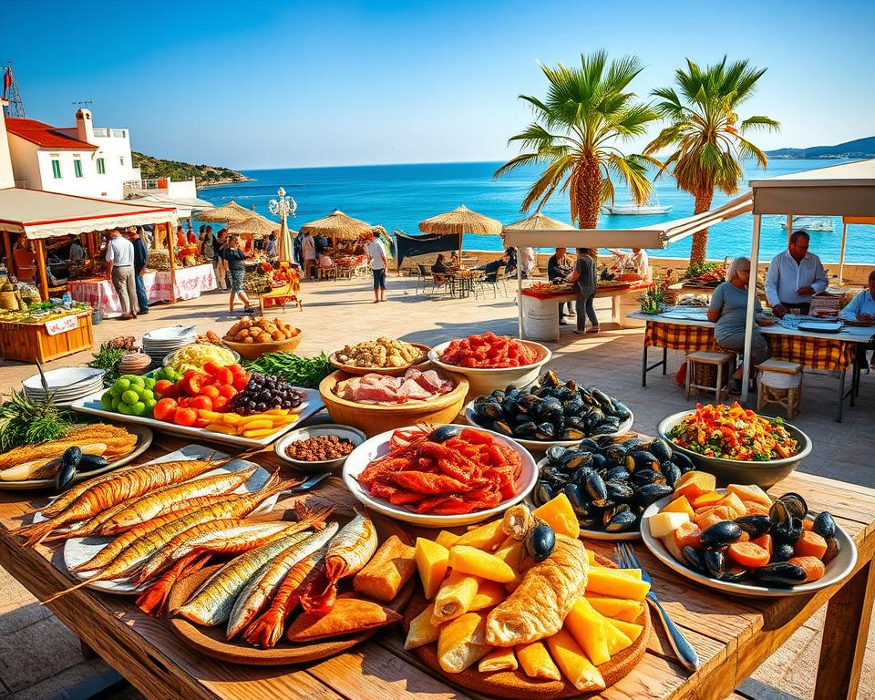 Was serviert man in Kroatien an der Küste?